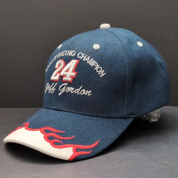 NASCAR #24 Jeff Gordon Men's Racing Champion Blue Sports Hat. - Picture 1 of 7